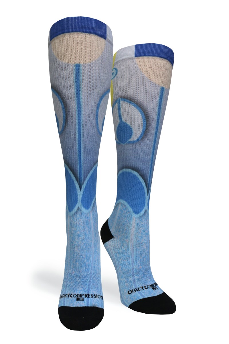 Crazy 360 Midnight Princess OTC Compression Socks (Standard & Extra Wide)
