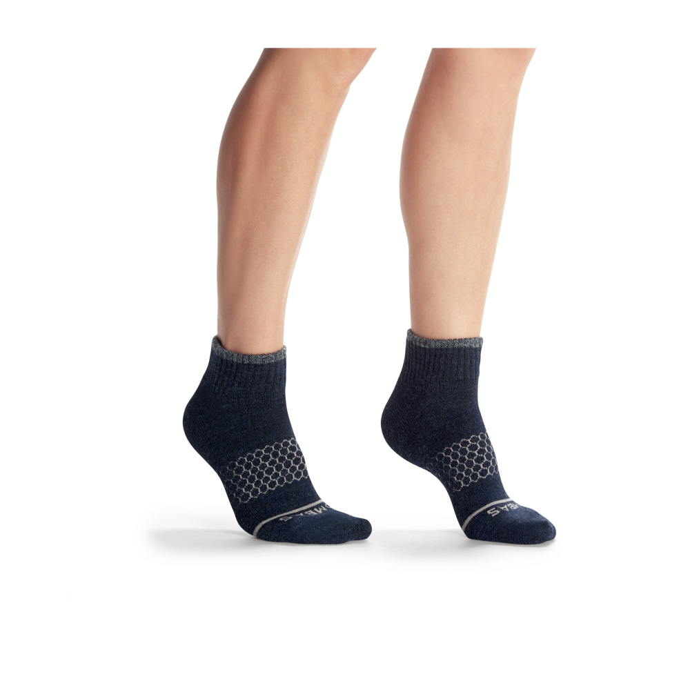 Bombas Women's Merino Wool Blend Quarter Socks