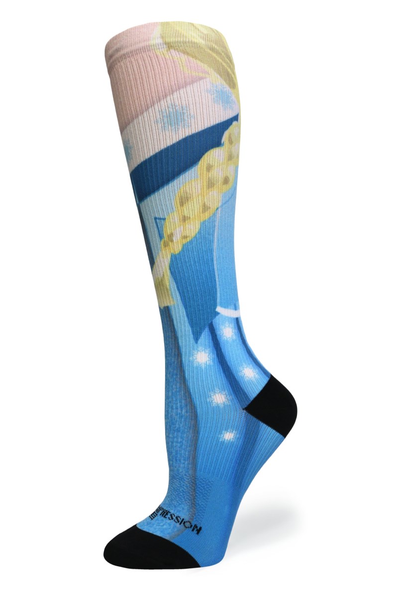 Crazy 360 Winter Princess OTC Compression Socks (Standard & Extra Wide)