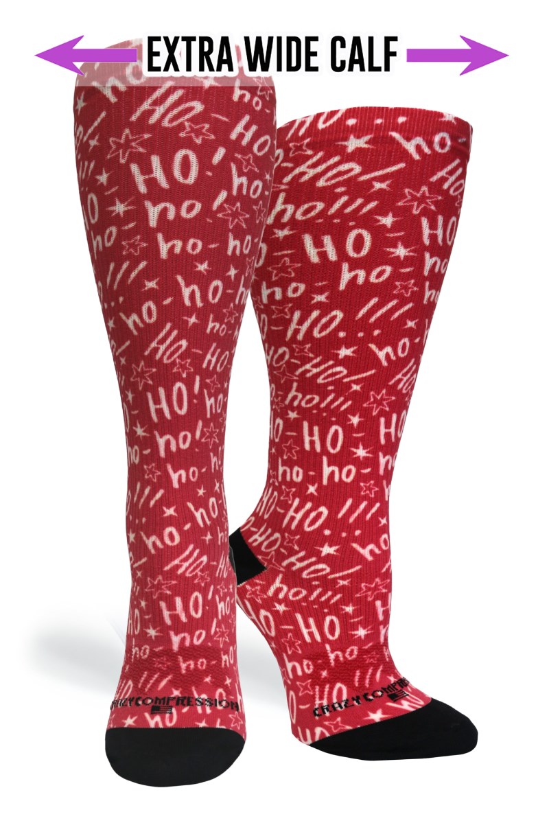 Crazy 360 Ho Ho Ho! (EXTRA WIDE CALF)