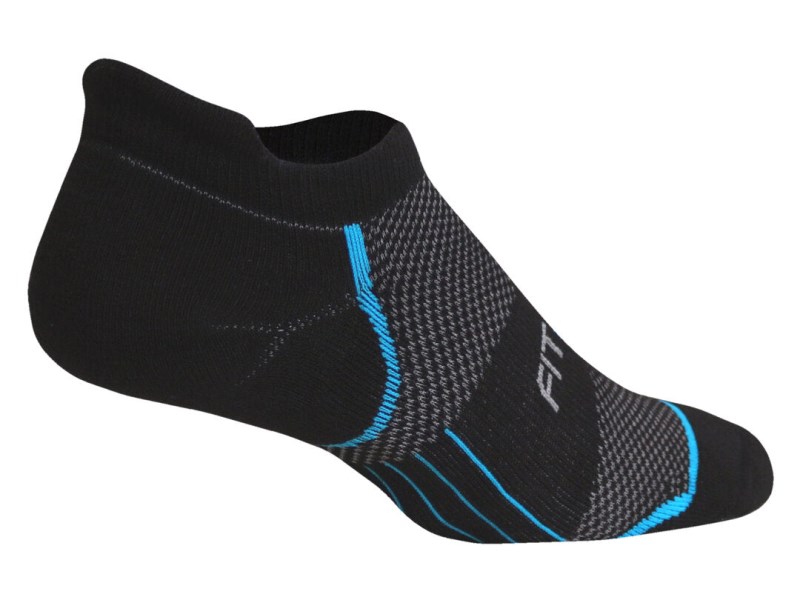 Crazy Fitsok SR8 Mid-Weight Tab (Black & Flash Blue)