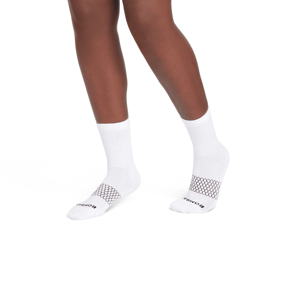 Bombas Women's Solids Half Calf Sock 8-Pack