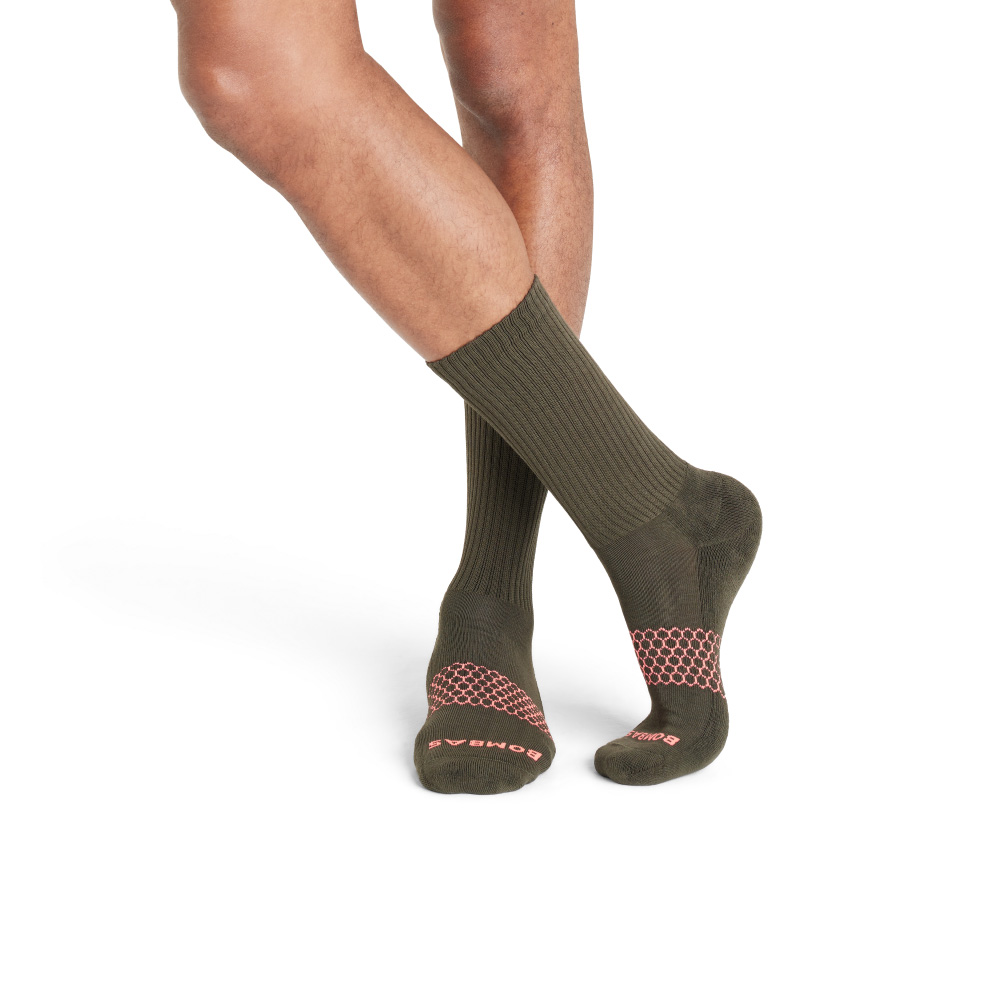 Bombas Men's Solids Calf Sock 4-Pack