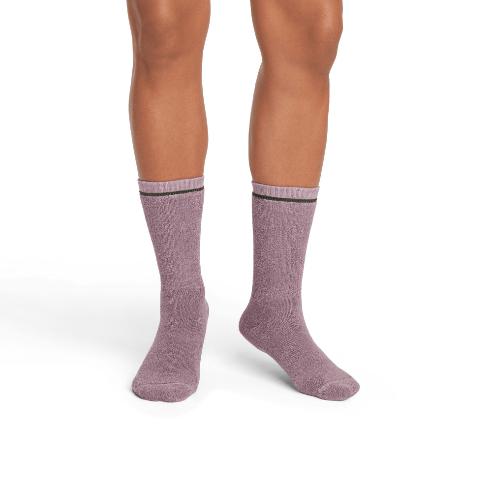 Bombas Women's Plush Terry Calf Socks