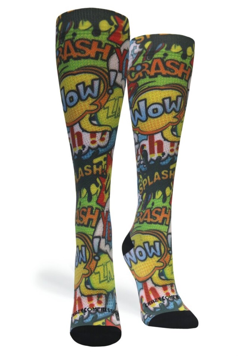 Crazy 360 WoW OTC Compression Socks (Standard & Extra Wide)