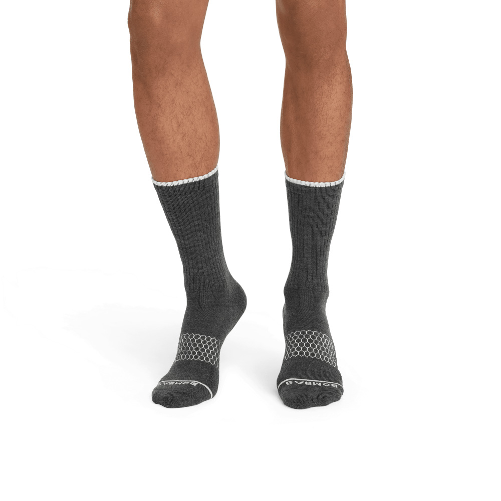 Bombas Men's Merino Wool Blend Calf Socks