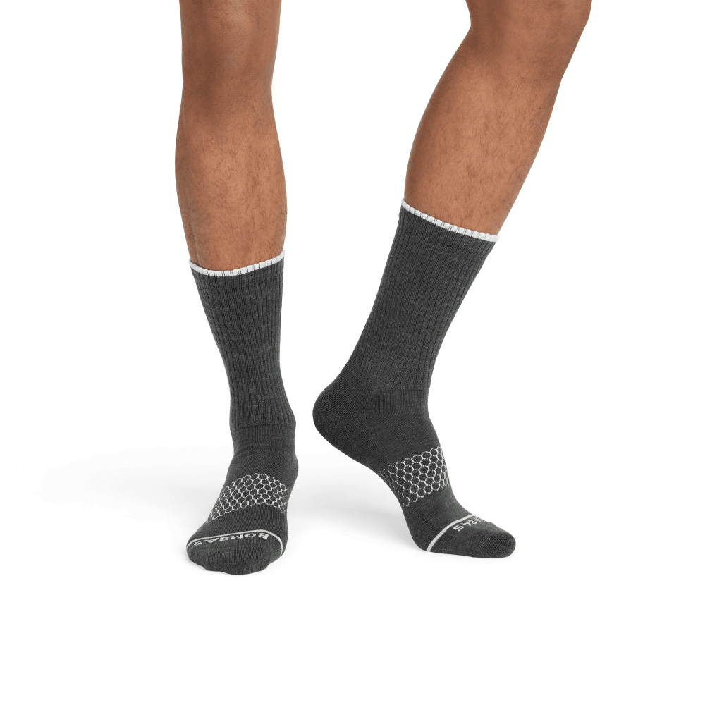 Bombas Men's Merino Wool Blend Calf Socks