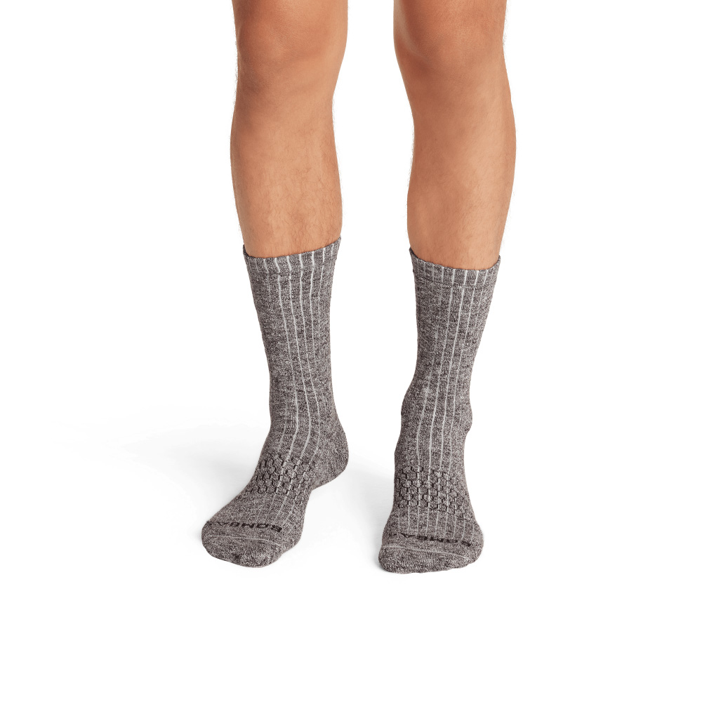 Bombas Men's Chunky Ragg Calf Sock 4-Pack