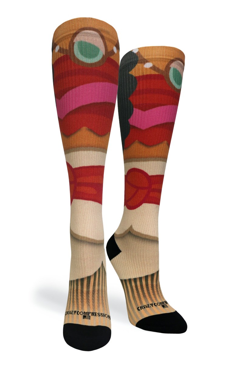 Crazy 360 Island Princess OTC Compression Socks (Standard & Extra Wide)